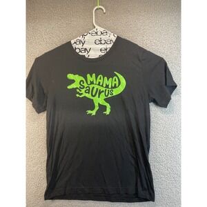 Mamasaurus T rex Dinosaur Funny Mama Saurus Mother's Family Unisex T-Shirt large